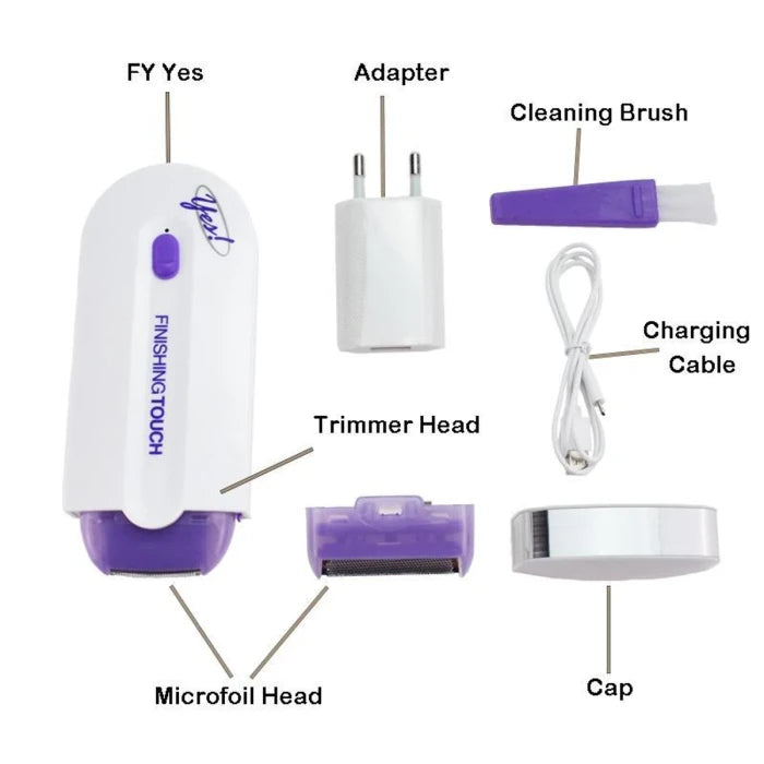 Painless Finishing Touch Body Hair Removal