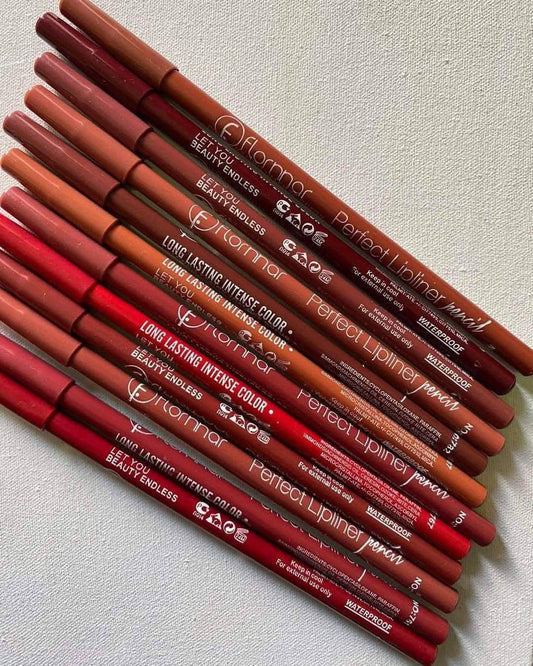 Flormar Pencil Lip Liner Set 12 Pcs